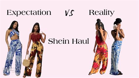 Shein Haul Expectation Vs Reality Youtube