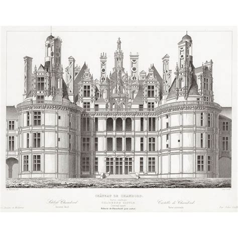 Chateau De Chambord Floor Plan