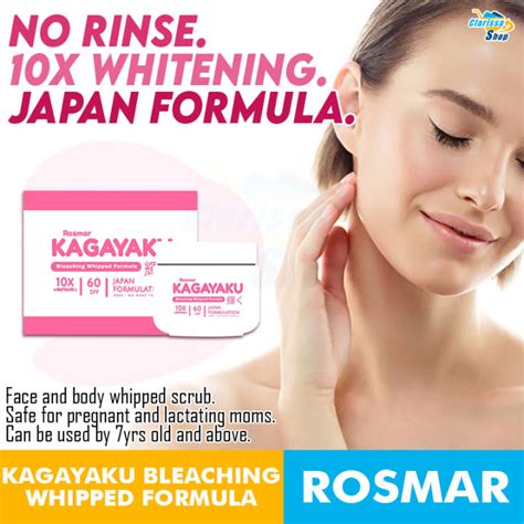 Rosmar Kagayaku Bleaching Whipped Formula 300ml 10x Whitening With