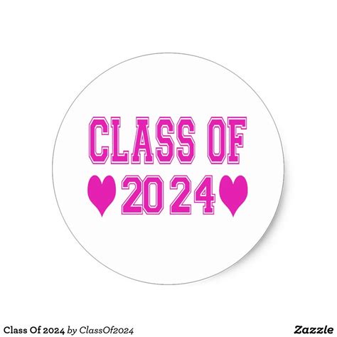 Class Of 2024 | School stickers, School stickers labels, Senior year fun