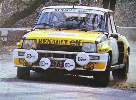 Jean Ragnotti Jean Marc Andrie Rallye Monte Carlo Renault