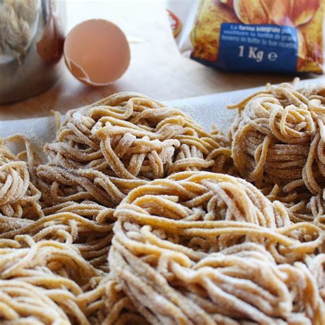 Tagliolini Integrali Sa Che Cucine Preparazioni Base Pasta Fresca