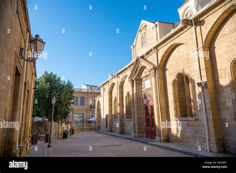 View At Faneromeni Square Nicosia Cyprus Stock Photo Alamy