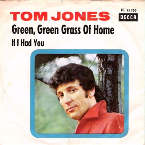 Green Green Grass Of Home If I Had You By Tom Jones Single Decca