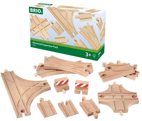 Brio World Railway Track Ex Expansion Pack Advanced Rainbow