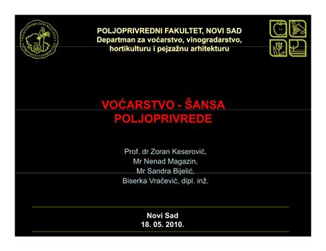 Pdf Prezentacija Prof Dr Keserovic Deo Dokumen Tips