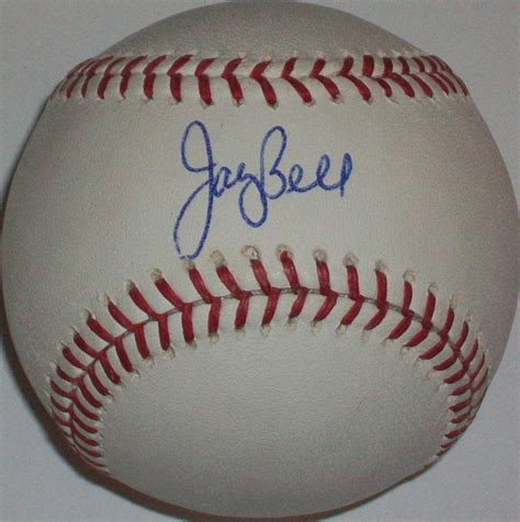 Jay Bell Autographed Baseball MLB Auctions