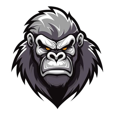 Premium Vector Gorilla Mascot Logo