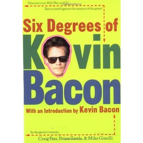 Six Degrees of Kevin Bacon by Craig Fass — Reviews, Discussion ...