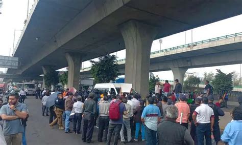 Manifestantes Cierran Carriles De Perif Rico Norte En Naucalpan