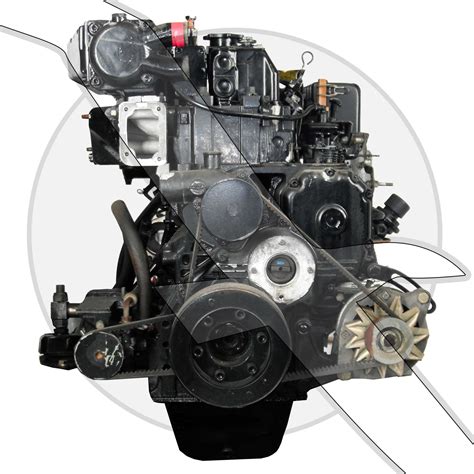 Mercruiser 42l 254ci Vm Diesel 6 Cyl Engine