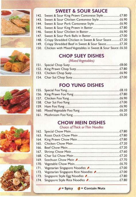 Online Menu Of Haddington Villa Restaurant Haddington United Kingdom