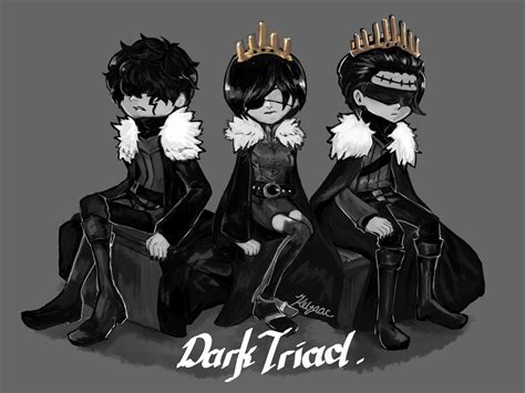 Zenon Vanica Y Dante Black Clover Anime Dark Triad Anime