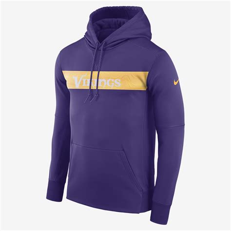 Nike Dri Fit Therma Nfl Vikings Pullover Hoodie Für Herren Nike Ch