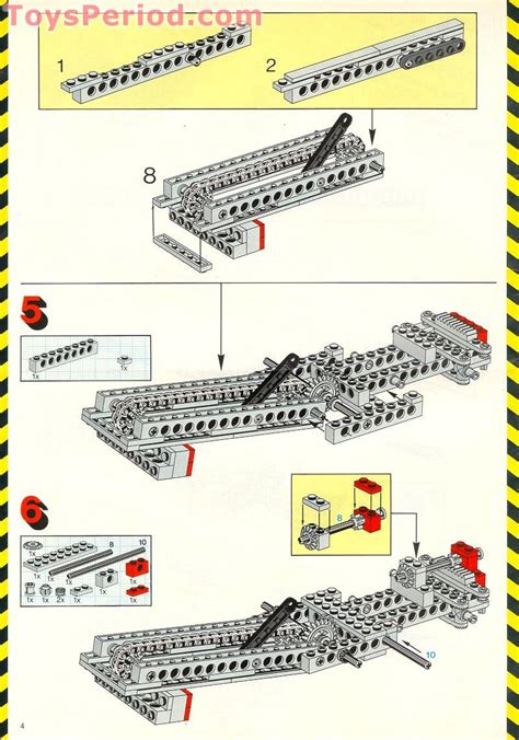 Lego 8835 Forklift Instructions And Parts List