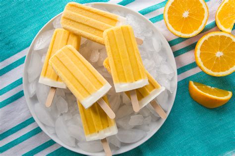 Orange Cream Popsicles Jelly Toast