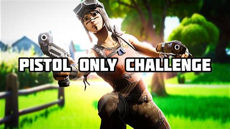 Pistol Only Challenge Fortnite Battle Royale YouTube