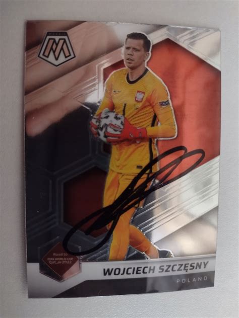 Karta Panini Autograf Polska Mosaic Wojciech Szcz Sny