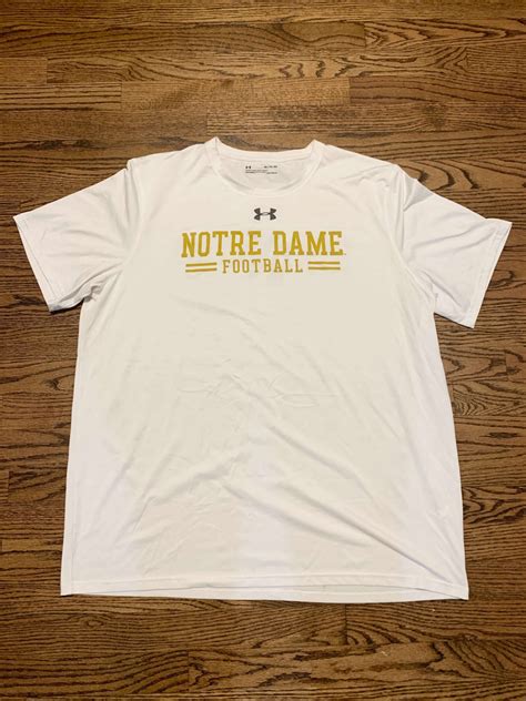 Tony Jones Jr Notre Dame Football Performance Shirt : NARP Clothing