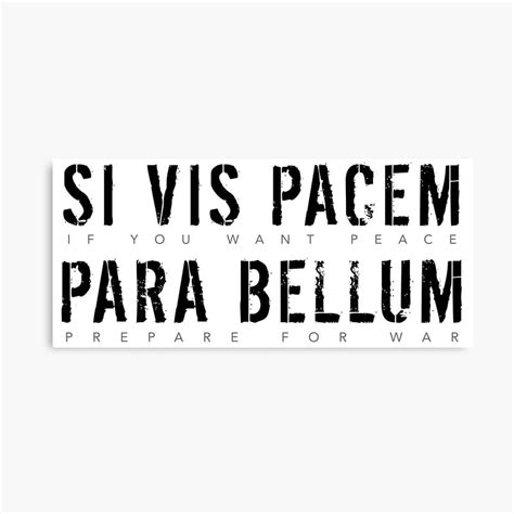 Free Download Latin Quote Si Vis Pacem Para Bellum Hd Phone