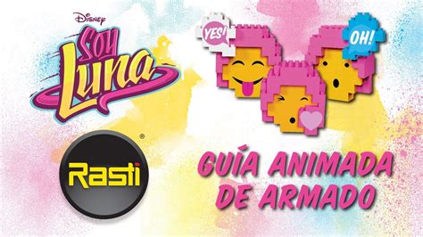 Emoji Soy Luna RASTI Guía animada de armado YouTube