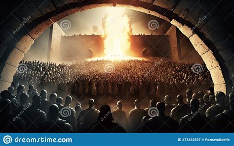 Revelation Of Jesus Christ Jerusalem Of The Bible Stock Illustration Illustration Of