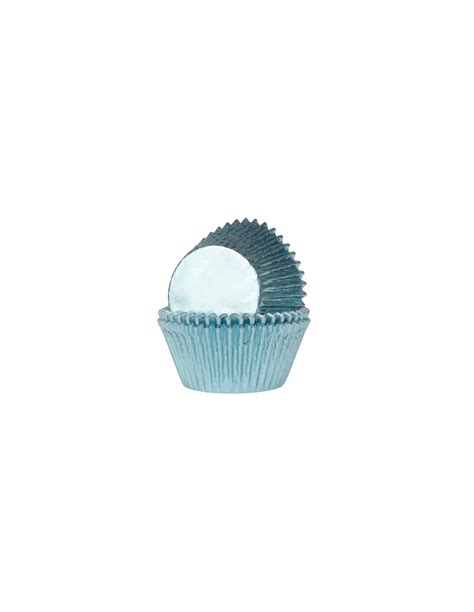 Comprar Pack Mini C Psulas De Color Azules Metalizado Para Cupcakes