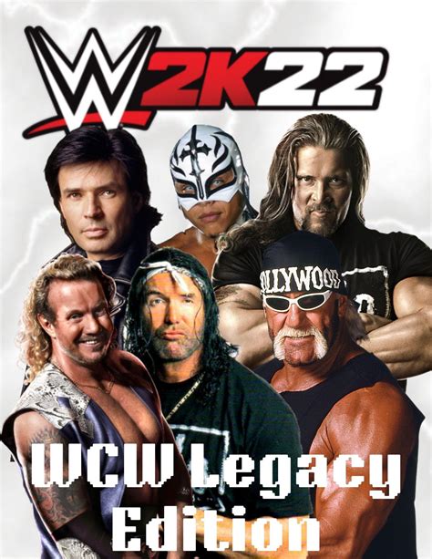 Just made some custom WWE 2k22 Cover Art : r/BrandonDE