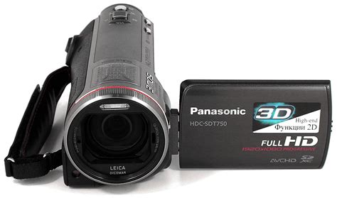 Panasonic HDC-SDT750 — первая любительская 3D-видеокамера