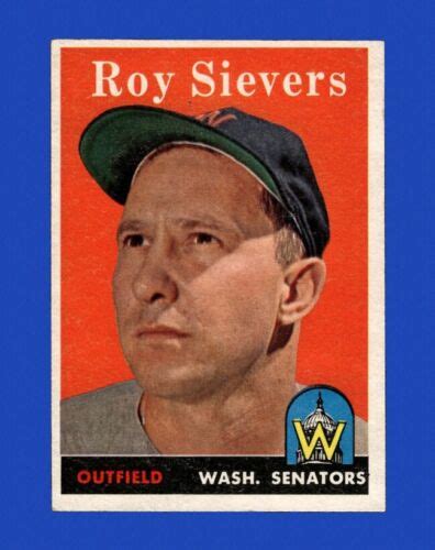 Topps Set Break Roy Sievers Ex Exmint Gmcards Ebay