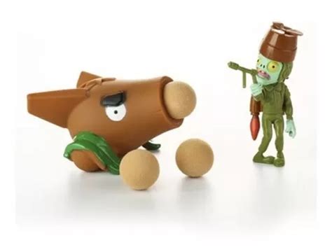 Plants Vs Zombies Brinquedo Boneco Canhão Brigadeiro K6