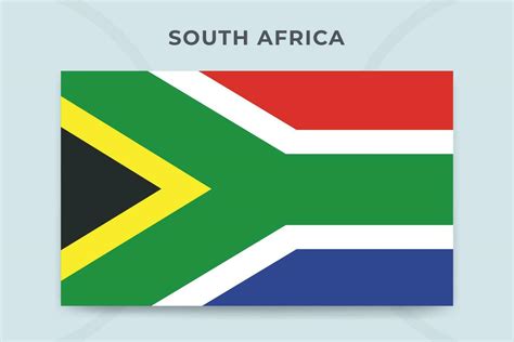 South Africa national flag design template 25550533 Vector Art at Vecteezy