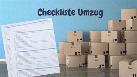 Checkliste Umzug Mit Planung Leichter Umziehen