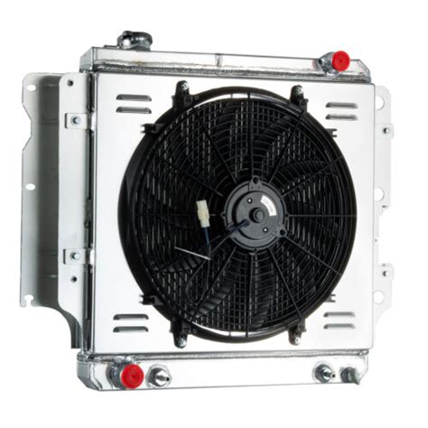 Rows Aluminum Radiator Shroud Fan For Jeep Wrangler Yj Tj