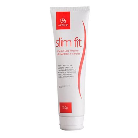 Slim Fit Creme Lipo Redutor Akmos Redutor De Medidas Shopee Brasil