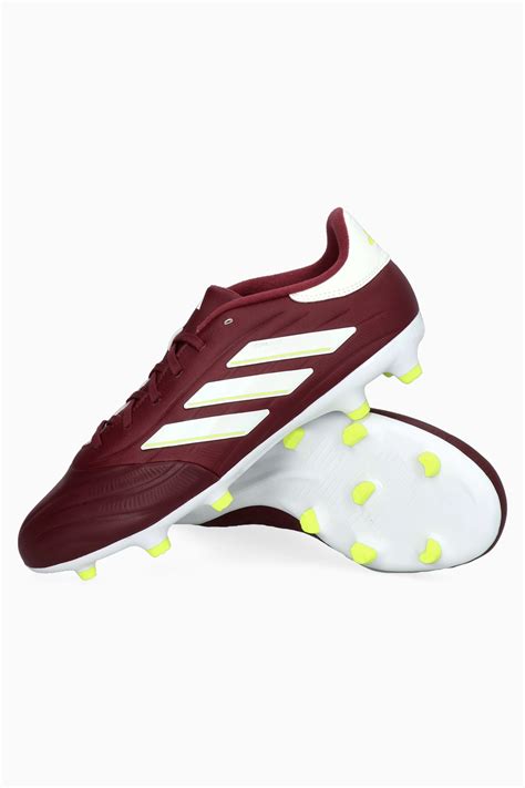 Korki adidas Copa Pure II League FG Bordowy Buty piłkarskie sprzęt