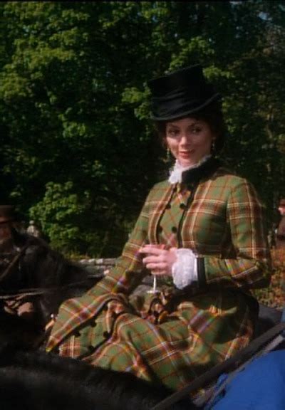 Scarlett Ohara Joanne Whalley Plaid Riding Suit Tumbex