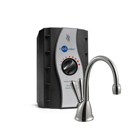 InSinkErator View Instant Hot Cold Water Dispenser System Faucet Tank Chrome HC View C