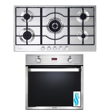 Elba Gas Hob Cm Burners And Gas Oven Cm Elio L