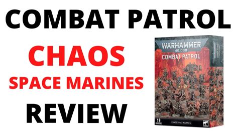 Chaos Space Marine Combat Patrol Box Contents Review Youtube