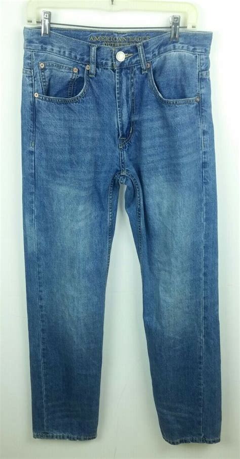 American Eagle Outfitters Men S Jeans X Slim Straight Medium Blue