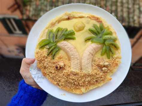 Crostata Di Pandoro Con Crema E Frutta Ricette Di Gabri