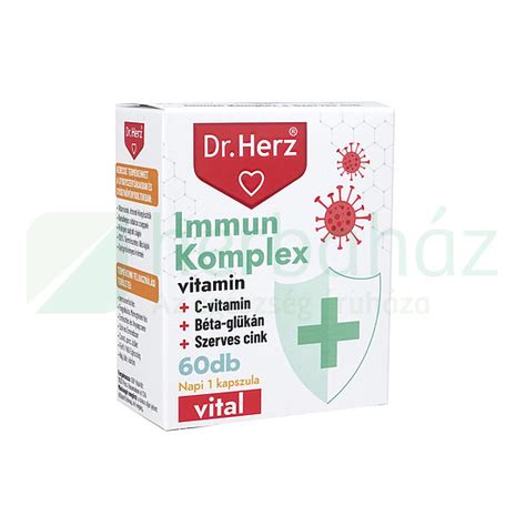 Dr Herz Immun Komplex Kapszula Db Herbah Z