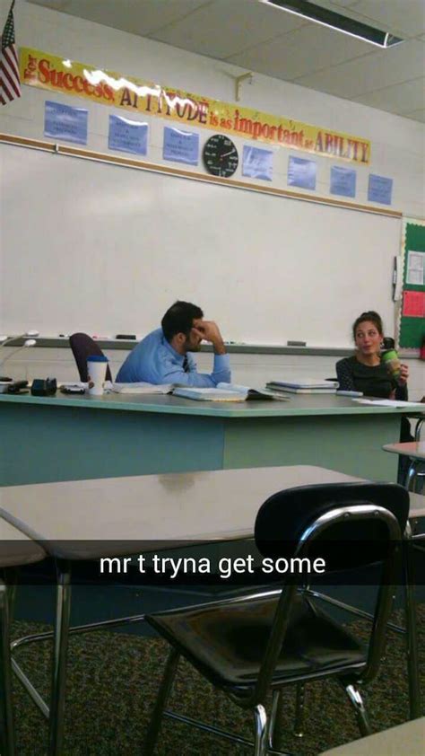 Student Snapchats Math Teachers Failed Attempt At Flirtation With