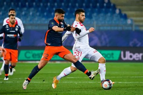 Monaco Montpellier Les Compos Probables Sport Fr