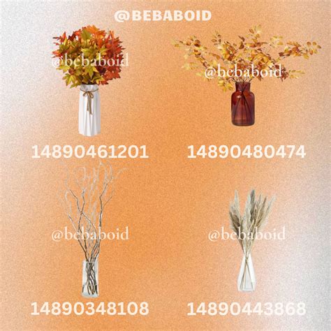 Bloxburg Fall Plant Decals Fall Decal Bloxburg Fall Decor Halloween