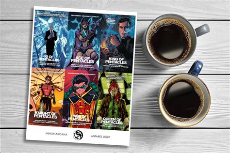 Dc Comics Tarot Cards Superhero Tarot Deck Printable Tarot Cards Diy