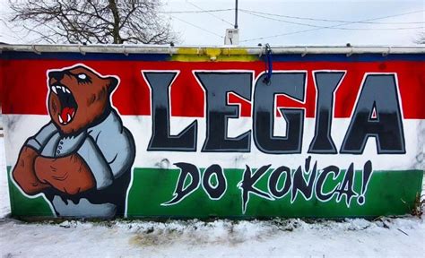 Nowe legijne graffiti Legia do końca 329 legionisci