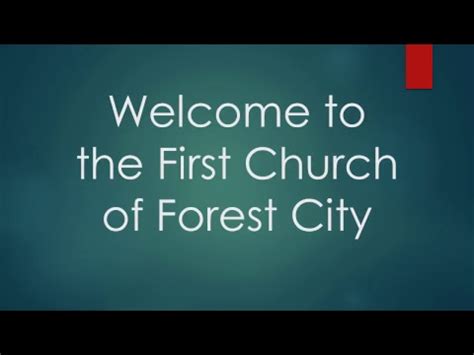 Forest City SDA Church Live Stream YouTube