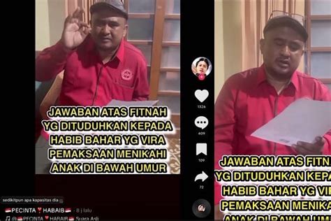 Pengacara Fitnah Habib Bahar Smith Nikahi Gadis Di Bawah Umur Minta